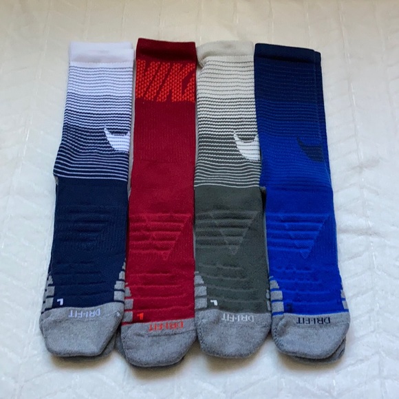Nike Other 4 Pairs Mens Dri Fit Training Crew Socks Poshmark